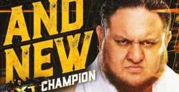 被詛咒的WWE生涯！薩摩亞喬因為傷病，不得不放棄NXT冠軍腰帶！