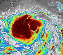 “玫瑰”命名，雙颱風再現，資料顯示"奧鹿"二次登陸前可達17級