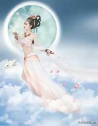 原來嫦娥不過是“月宮仙子”，神話裡她才是真月神，是創世神之一