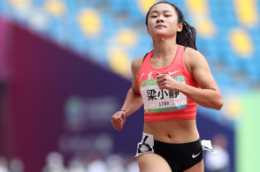 廣東“女飛人”梁小靜，百米首次跑進11秒
