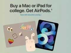 2021蘋果學生返校優惠來了，買iPad送AirPods！