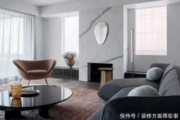 65平復式二居室高大而寬敞,藍色白色鋪墊整個空間,清涼優雅